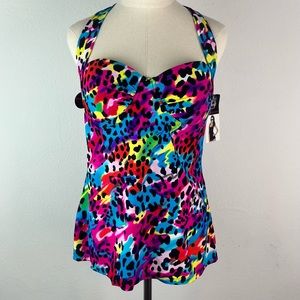 NWT Smart & Sexy convertible tankini top